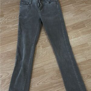 corduroy slim fit pants for girls size 12 brown Very stretchy